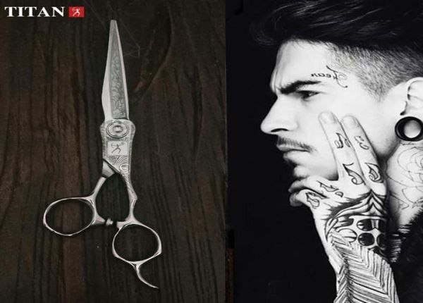 

hair scissors titan japan original 60 professional hairdressing barber set cutting2283702