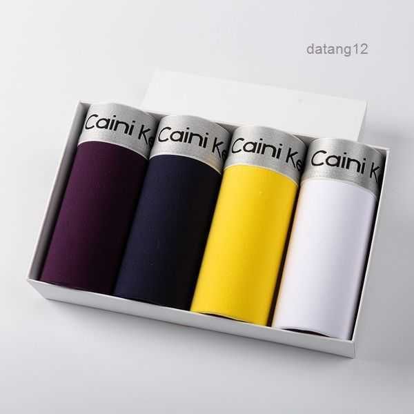 

4pcs/set boxers briefs for men breathable underwear boxer male soft underpants man luxury brand comfortable shorts couple panties 9p8s 1 fhq, Black;white