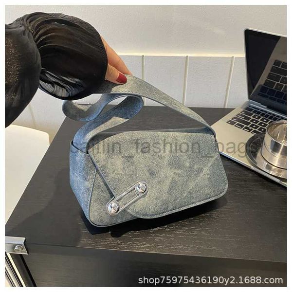 

shoulder bags women's bag 2023 new high end fashion and westernization personality asymmetric one shoulder underarm women's bag tr