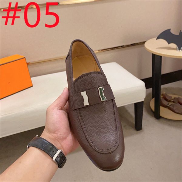 

luxury h brands leather fashion men business dress shoes loafers pointy black shoes oxford breathable formal wedding shoe