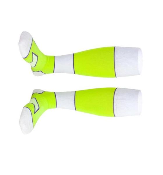 

men adolescent sports antislip football stocking athletic soccer socks team long light green xs size for kids 1434 yar3822740, Black