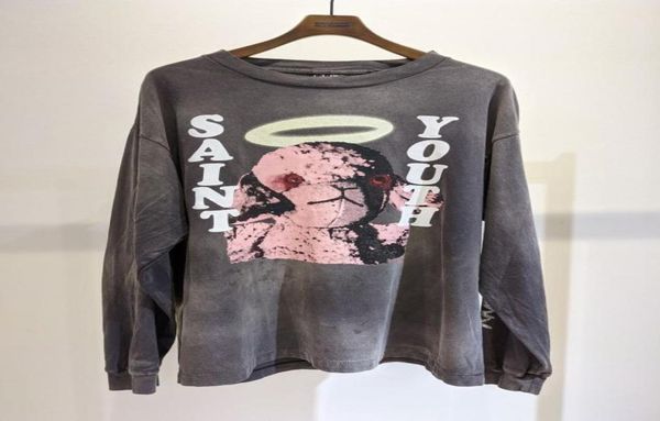 

longsleeved tshirt men women hip hop oversized sweatshirt print long sleeve88379432253218, Black;brown
