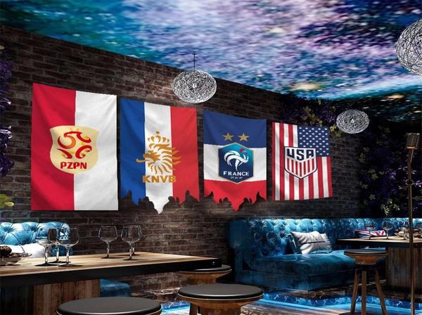 

2022 qatar world cup football collectable match scarf national flag room indoor decor decoration living room bar club fan gift soc4550742
