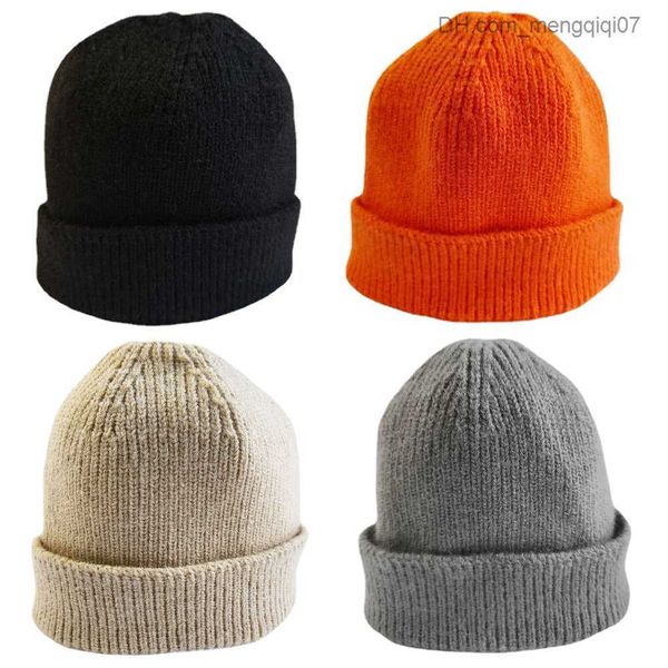 

caps hats 2-7y solid color beanies autumn and winter knitted baby hat for boys and girls outdoor warm children's hat knitted beanies ha, Yellow