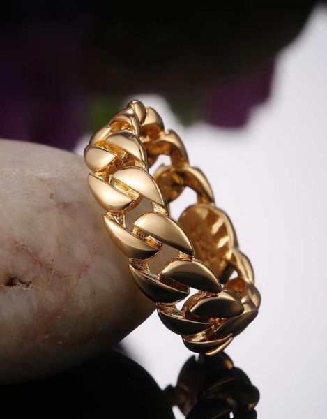 

band rings misananryne men039s cuban link ring 925 silver plating cz punk chain finger rings for men fine jewelry big size coup3055390