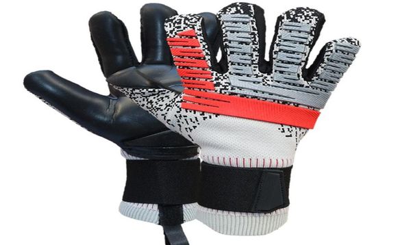 

professional goalkeeper gloves soccer football without fingersave good latex6819143, Black