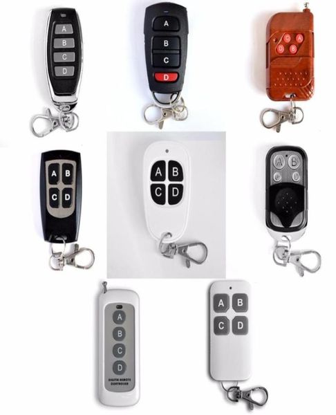 

metal frame design ab abcd key 1ch rf transmitter wireless remote control 315 mhz alarm systems8403755