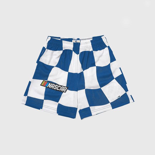 

men's shorts mens plaid ee men designer short mesh tshorts with pockets t for sports beach swim drifting fast quick drying jumpers, White;black
