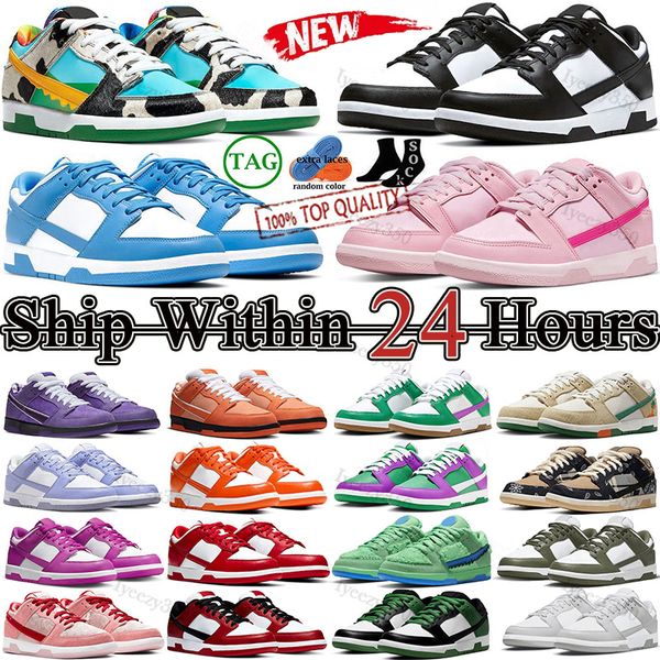 

designer casual shoes low panda jarritos white black grey fog triple pink rose whisper medium olive mens trainer flat sneakers womens platfo