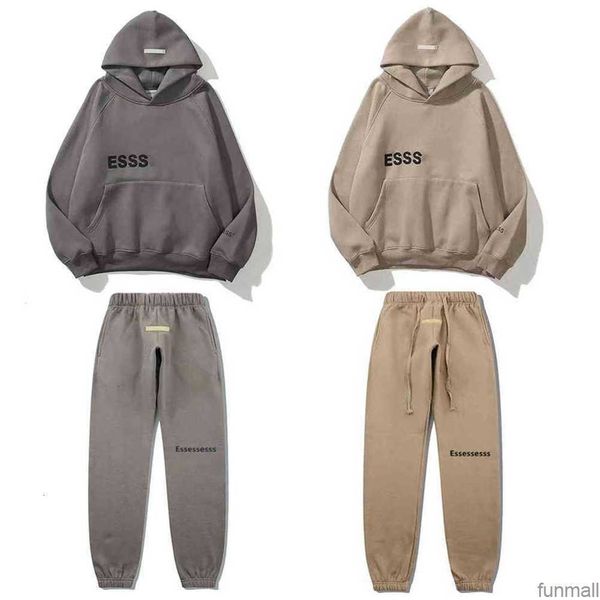

hoodies mens sweatshirts designer women essent oversized essentail summer aesthetic with pockets designs streetwear clothing essentialhoodie, Black