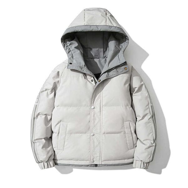 

men's winter trapstar jacket windbreaker coat cp cotton down jacket casual short lightweight winter coat, Black