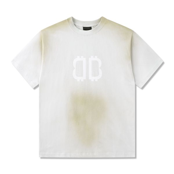 

blcg lencia summer t-shirts womens oversize heavyweight 100% cotton fabric triple stitch workmanship plus size tees sm130158, White