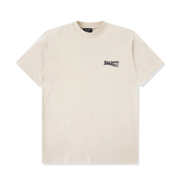 

blcg lencia summer t-shirts womens oversize heavyweight 100% cotton fabric triple stitch workmanship plus size tees sm130166, White