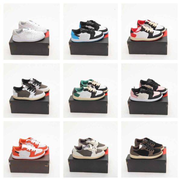 

shoes scotts kids children reverse bred black toe mocha travis ts x fragment low jumpman 1 1s sneaker baby toddlers''gg'&#039