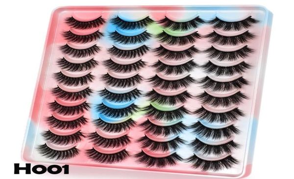 

false eyelashes pairs thick soft eyelash extensions 3d mink lashes faux cils natural fluffy dramatic volume makeup maquiagemfalse9362791