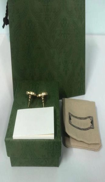 

2021 fashion earrings female earrings european and american exaggerated jewelry with box3634336, Golden