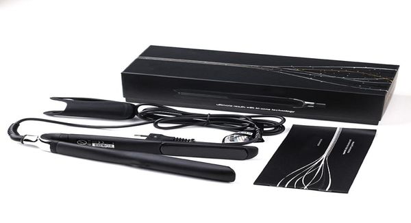 

9hd platinum professional hair straightener euuk plug with retail box dhl fast ship in stock9684567, Black