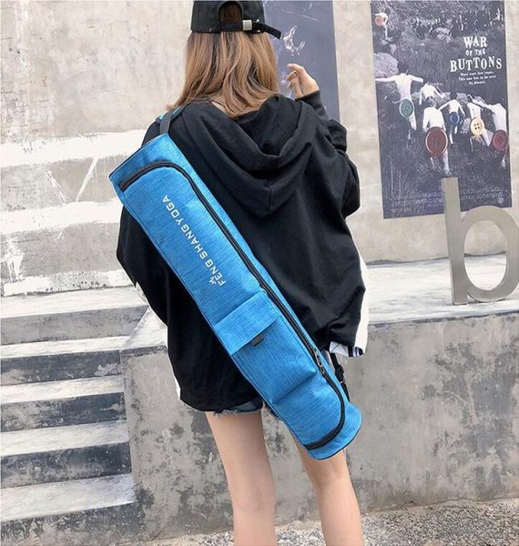 

yoga mat bag gym mat case for momen pilates fintess exercise pad easy carry strap drawstring yoga backpack shoulder dance sports y1250789