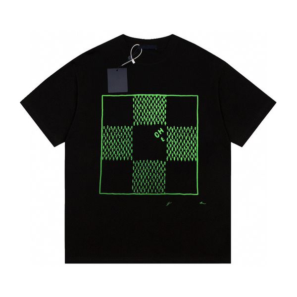 

men's plus tees & polos round neck embroidered and printed polar style summer wear with street pure cotton t-shirts 642, Black