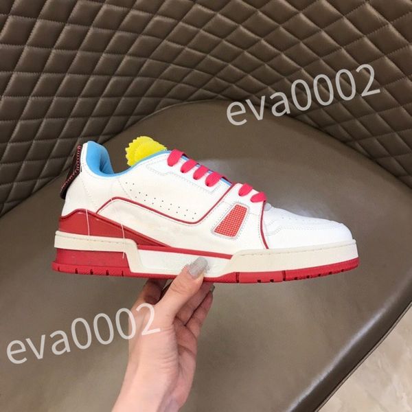

new luxury designer men and womens couple walking sports youth fashion mens brand-name sneakers ladies jogging shoe non-slip soles size 39-4, Black