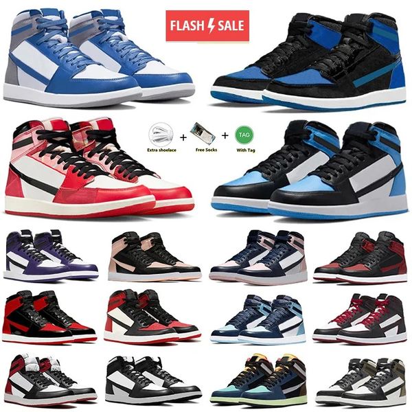 

2023 mens basketball shoes spider unc toe verse lost & found university true blue lucky green praline bred patent royal reimagined men women