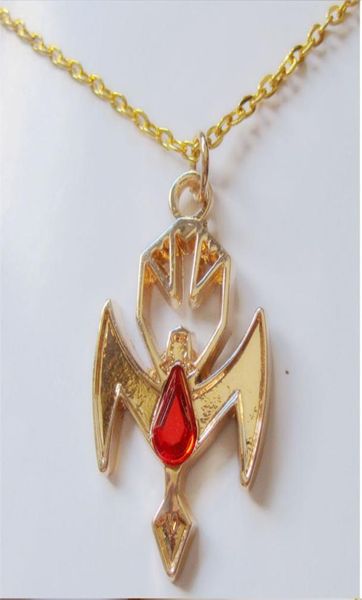 

true blood drop necklace blood pendant chain vampire series trendy television play true blood lilith jewelry9834172, Silver