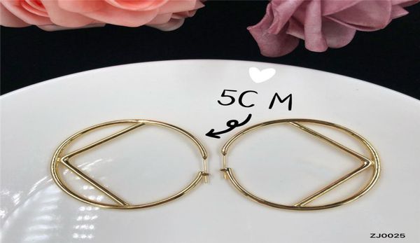 

hoop earrings gold womens luxury jewelry designers orecchini lusso f ear studs ladies party earring big circle pendants hoops acce9340794, Golden