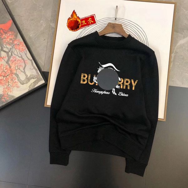 

asian size s-5xl designer warm hoodie men's fashion street wear hoodie sweatshirt loose hoodie couple clothing #112, Black