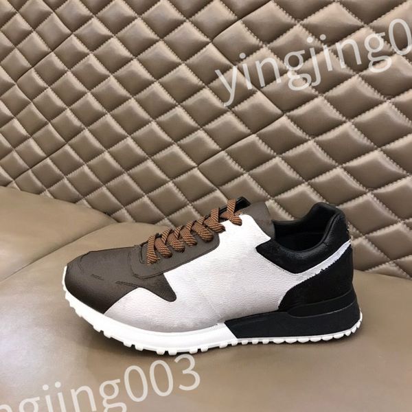 

luxury designer shoes sports shoes men retro casual shoes leather multi-color and versatile sports shoes thick soles lace up rd0907, Black