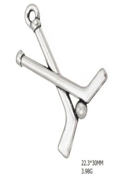 

2021 energy hockey sticks sporty charm other customized jewelry4522533, Bronze;silver