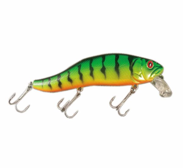 

lot 10 fishing lures crankbait hooks bass 245g12cm012343676990