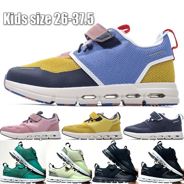 

cloud play clouds 5 running shoes babys trainer ones designer zephyr mustard rock midnight navy triple black white outdoor children sneakers