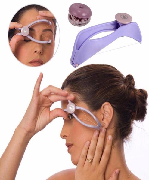 

mini size female facial hair removal tool thread spring epilator for facial hair remover diy beauty tool for eyebrows2940337