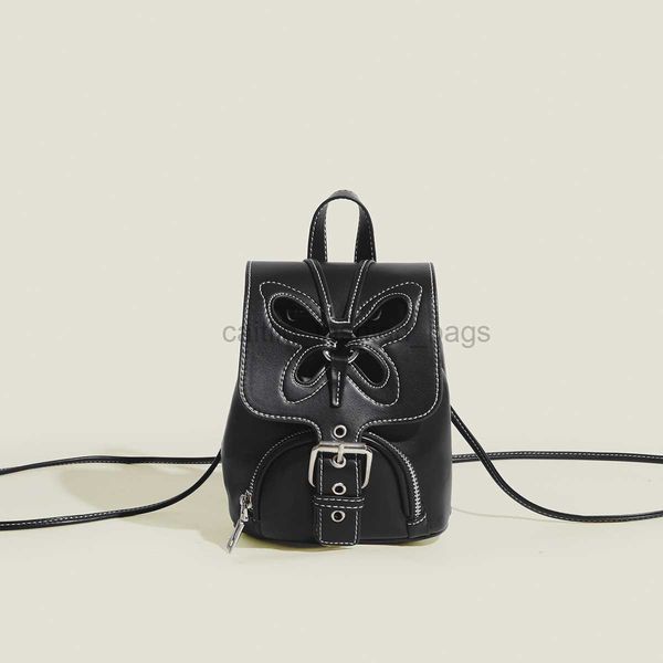 

shoulder bags american hollowed out butterfly mini cute backpack 2023 new niche design spicy girls versatile backpack caitlin_fashion_bags