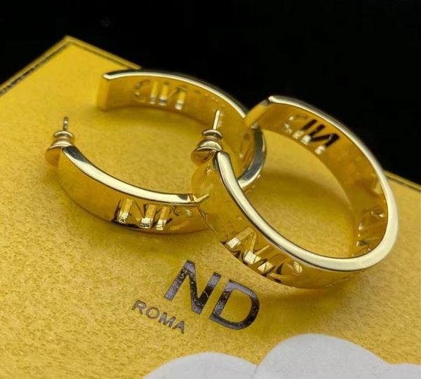 

new fashion ladies designer earrings gold plated letter stud earrings women039s holiday gifts2910904, Silver
