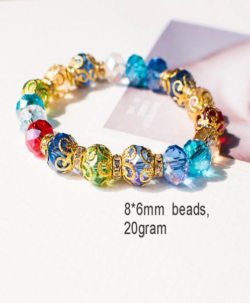 

women crystal beaded 2018 trendy jewelry transfer luck purple bracelet chakra yoga beads crystal 8mm natural stone beads bracelets6120977, Black