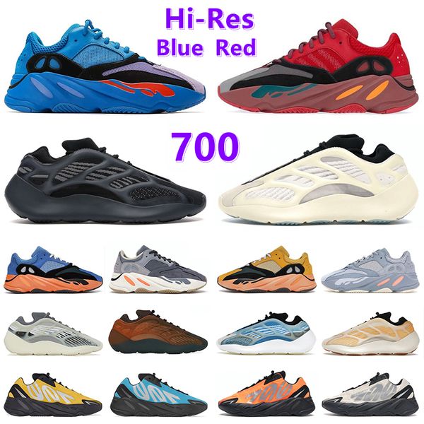 

running shoes 700 v1 v2 v3 700s designer sneakers hi-res blue red inertia reflective copper fade solid grey cream sun bright wash runner wom
