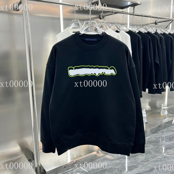 

mens designer sweaters hoodies famous hip hop men women hoodie street cotton loose fit sleeve sweatshirt womens casual round neck long sweat, Black;brown