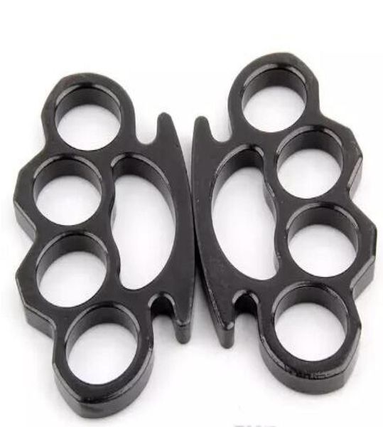 

new metal black and silver thick steel brass knuckle duster07085010