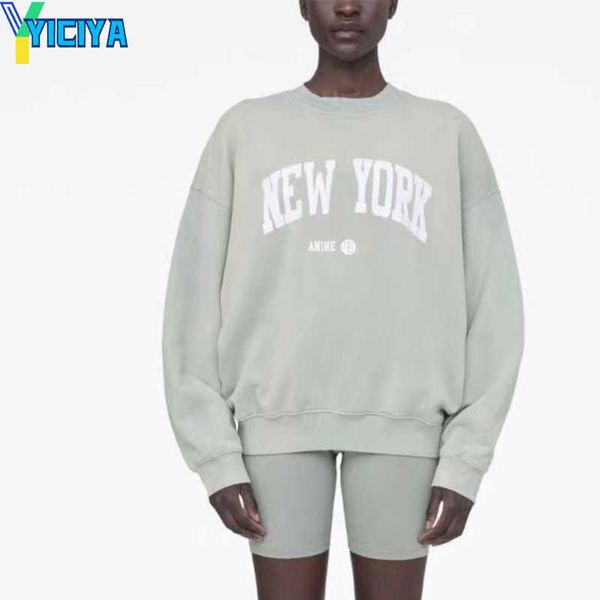 

yiciya hoodie ab brand classic thickening sweatshirt women clothing new sweatshirts winter hoodies long sleeves sweater y2k hood, Black