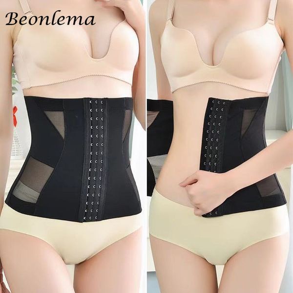 

ummy waist trainer slim body shaper slimming shapewear corset belt tummy underwear strap fajas girdles waist cincher, Black;white