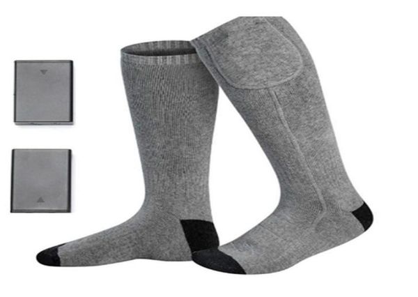 

nicely electric heated socks with rechargeable battery for chronically cold feet large size usb charging heating socks7859126, Black