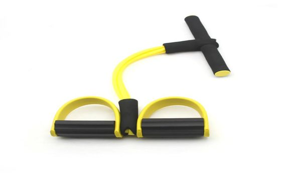

fitness gum 4 tube resistance bands latex pedal exerciser sit up pull rope expander elastic bands yoga equipment pilates workout t6594045