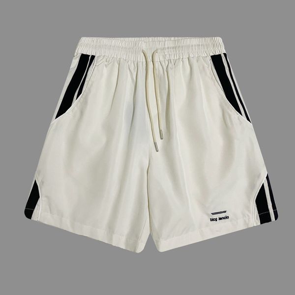 

blcg lencia summer mens drawstring shorts women casual jogger sweathshorts plus size workout gym brand clothing shorts sj130757, White;black