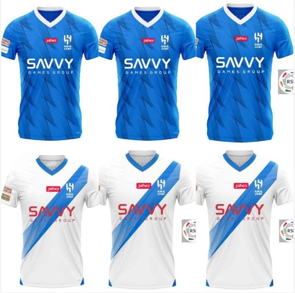 

23 24 maillot al-hilal sfc soccer jerseys foot 2023 2024 sergej neves koulibaly football shirt home away survetement de foot top, Black;yellow