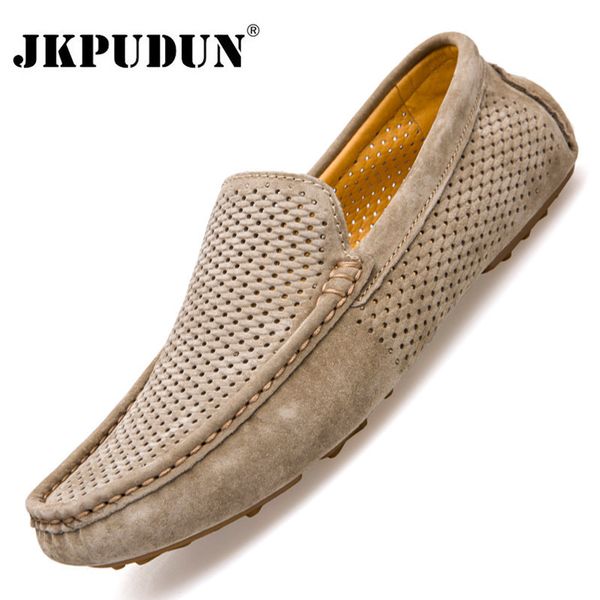 

dress shoes genuine leather men shoes casual luxury brand slip on summer designer loafers men moccasins breathable italian men driving shoes, Black
