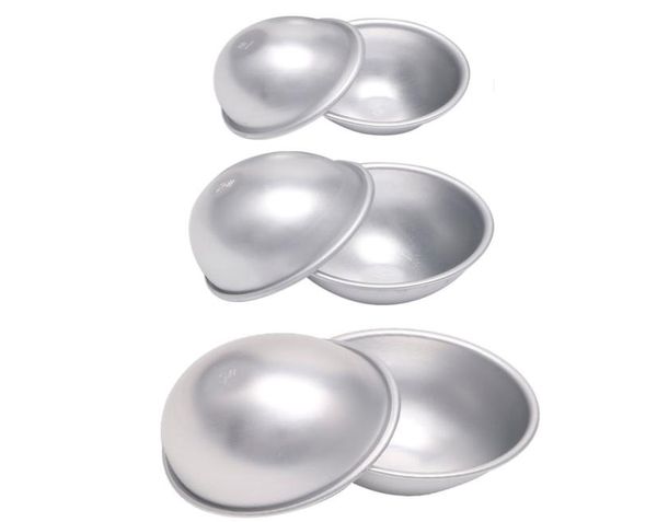 

semicircle sphere bath mold aluminium alloy bath bomb molds diy bathing tool salt ball homemade crafting gifts mould6188227