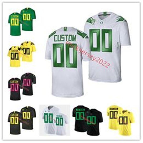 

oregon ducks football jersey 5 jermaine couisnard 2 tyrone williams 11 rivaldo soares 15 lok wur 32 nate bittle oregon jerseys custom stitch, Black