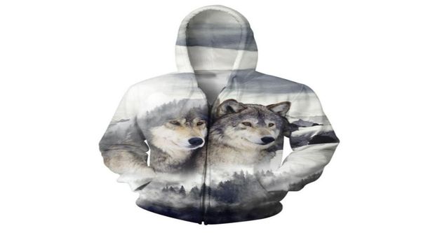 

jaycosin snow mountain snow wolf z pocket hooded sweatshirt 3d digital print men039s and women039s long sleeve new hoodie6879986, Black