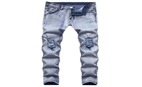 

men039s plus size pants fashion latest design streetwear mens skinny stretch jean elastic waistband slim jogger st6624693, Black;brown